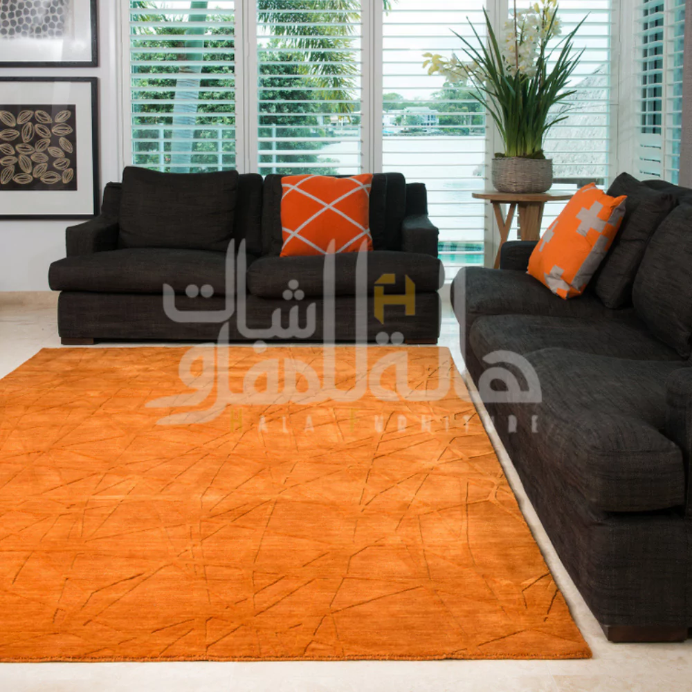 Color 9 Orange Carpets