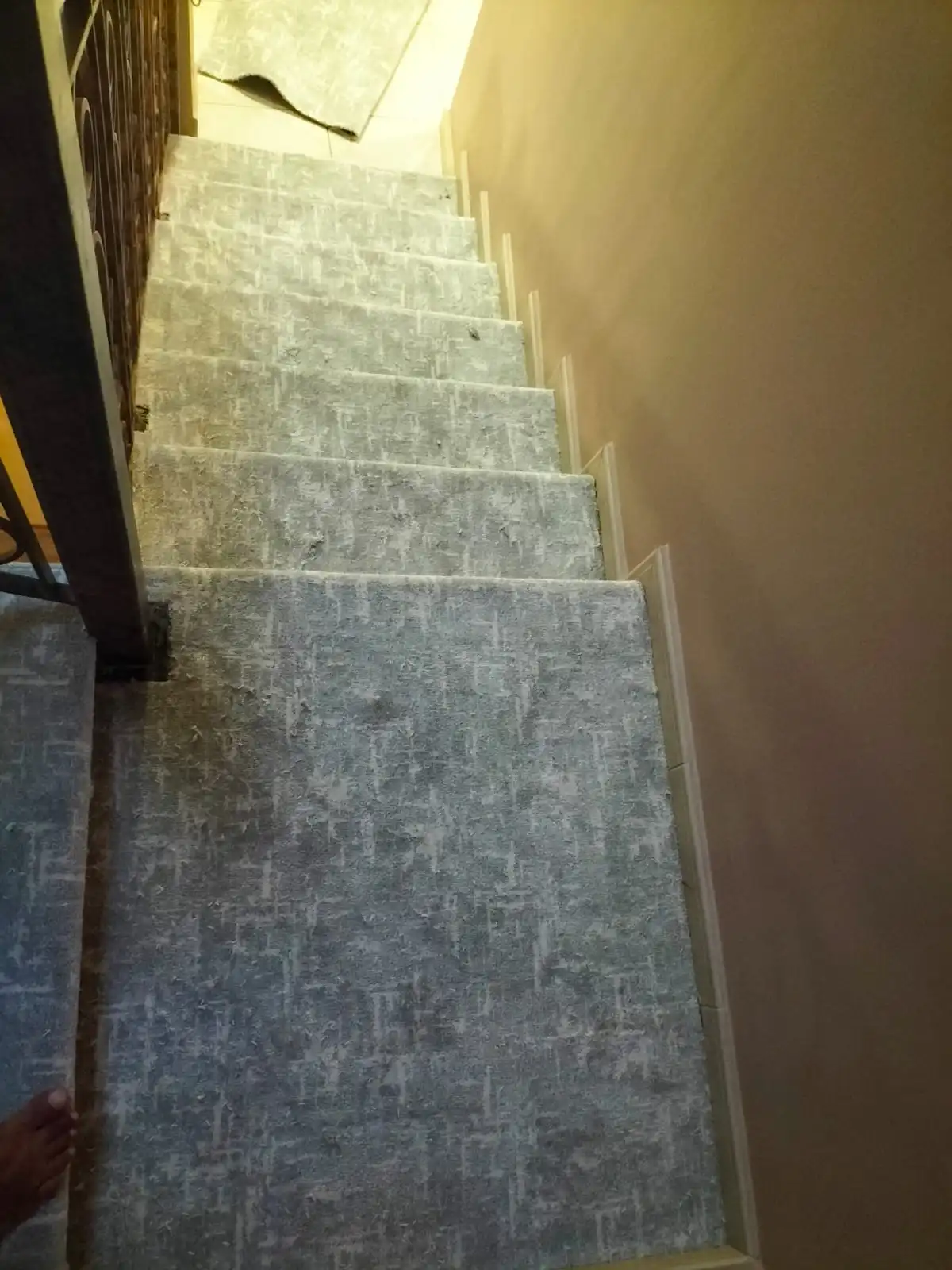 2- Luxury Stair Carpet Installation