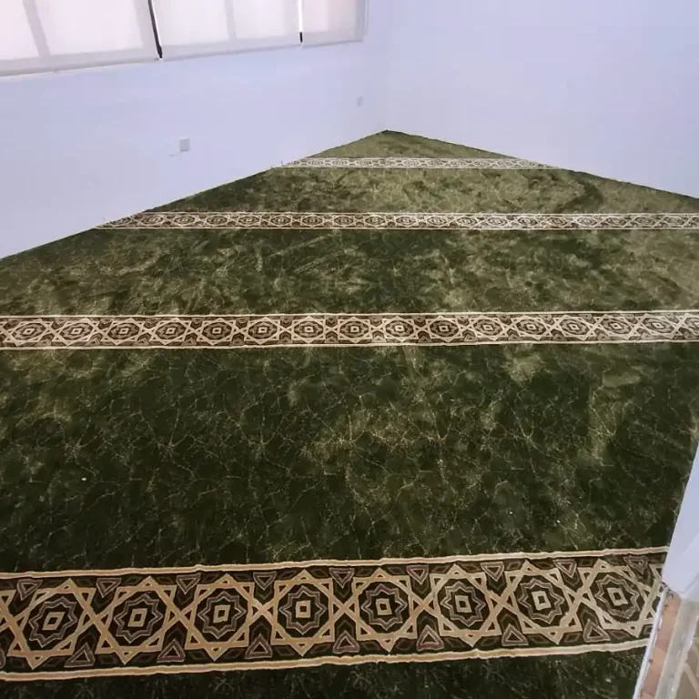2- Prayer Room Carpet Installation at Woodlands Restaurant