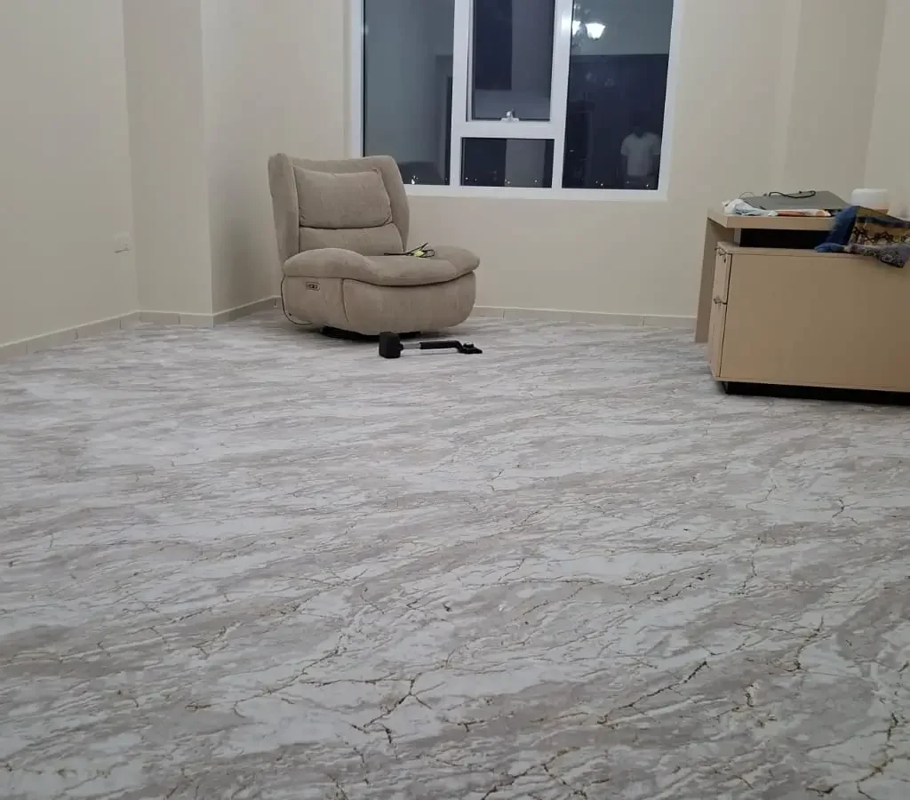 Marble effect bedroom carpet dubai