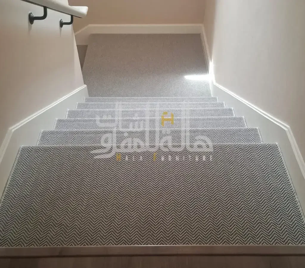 Stairs Carpets 6 staircase carpet installation hattan villa dubai